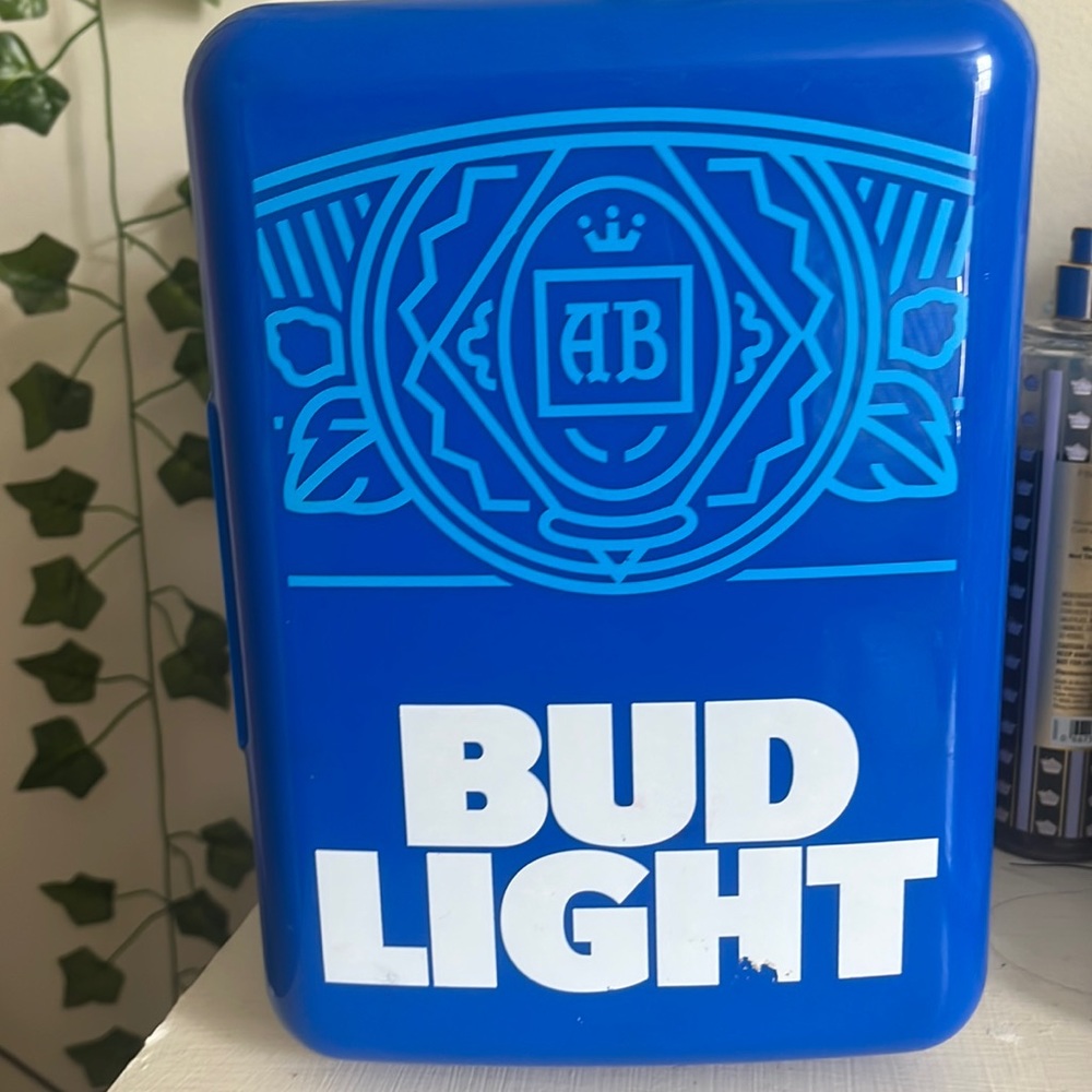 Bus light mini fridge
